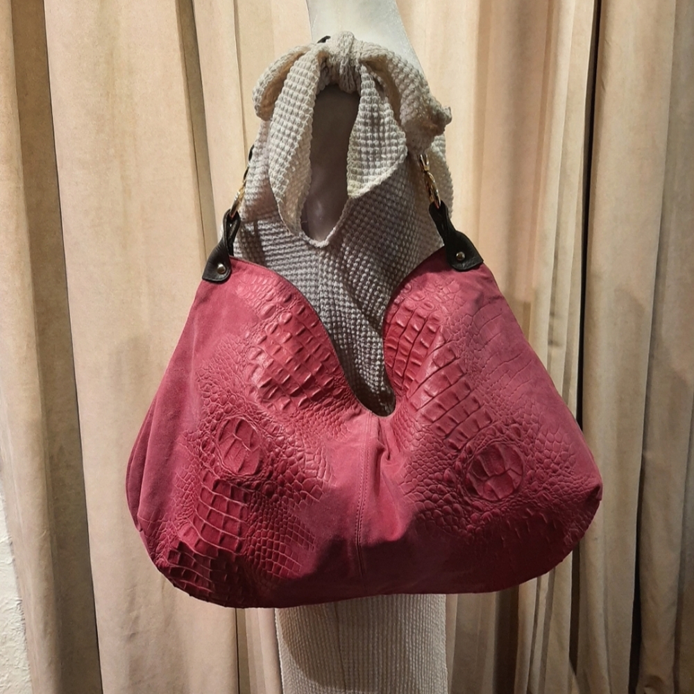 Onna Ehrlich Pink Hobo Bag